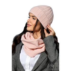 Dámský set Kamea Kamea_Set_Hat&Chimney_K.22.226.51_Pink