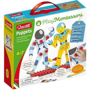 Quercetti Puppets nuts & bolts puppets Postavičky se šroubky a matičkami