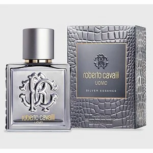 Roberto Cavalli Uomo Silver Essence toaletná voda pre mužov 60 ml