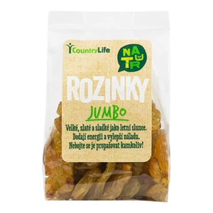 Country Life Rozinky jumbo 100 g