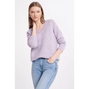 Greenpoint Woman's Sweater SWE633W2304M00 Hot Pink Melange
