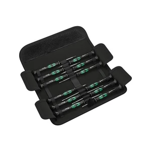Wera 073675 Sada šroubováků pro elektroniku Kraftform Micro 12 Universal 1 (Sada 12 dílů)