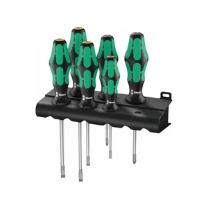 Wera 105656 Sada šroubováků Kraftform Plus Lasertip 334/355/6 Rack