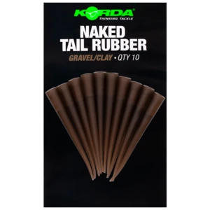 Korda prevleky naked tail rubber - gravel/clay