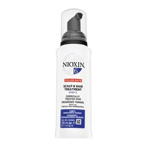 Nioxin System 6 Scalp & Hair Treatment vyživující leave-in krém pro barvené, chemicky ošetřené a zesvětlené vlasy 100 ml