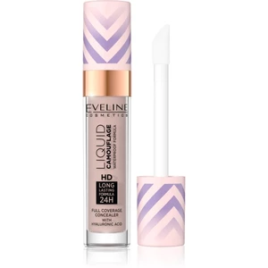 Eveline Cosmetics Liquid Camouflage voděodolný korektor s kyselinou hyaluronovou odstín 04 Light Almond 7,5 ml