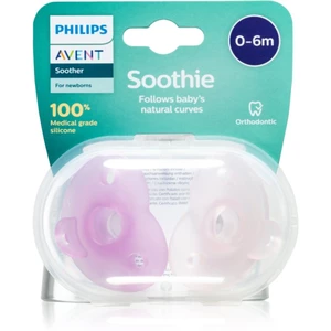 Philips Avent Soother For Newborns 0-6 m dudlík Pink 2 ks