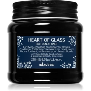 Davines Heart Of Glass Rich Conditioner odżywka wzmacniająca do włosów blond 250 ml
