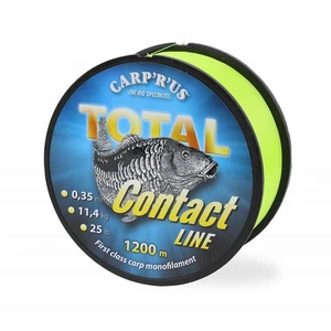 Carp´r´us vlasec total contact line yellow 1200 m - průměr 0,35 mm / nosnost 11,45 kg