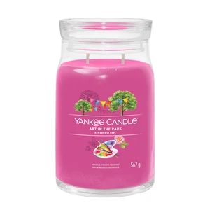 Yankee Candle Aromatická sviečka Signature sklo veľké Art in the Park 567 g