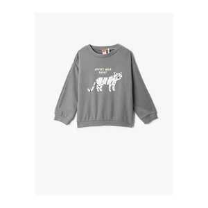 Koton Sweatshirt - Gray - Regular fit