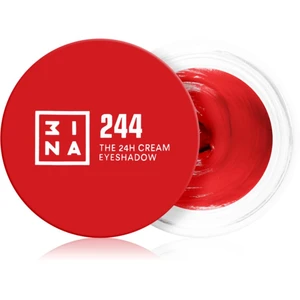 3INA The 24H Cream Eyeshadow krémové očné tiene odtieň 244 Red 3 ml