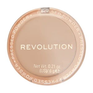 Makeup Revolution Reloaded jemný kompaktní pudr odstín Vanilla 6 g