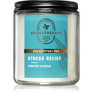 Bath & Body Works Aromatherapy Eucalyptus & Tea vonná svíčka 198 g