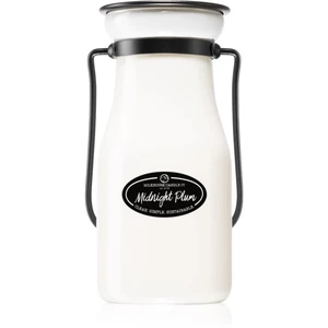 Milkhouse Candle Co. Creamery Midnight Plum vonná svíčka Milkbottle 227 g