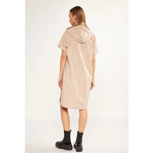 MONNARI Woman's Dresses Cotton Dress With Hood