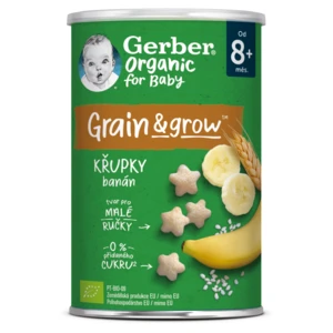 GERBER Organic chrumky banánové 35 g