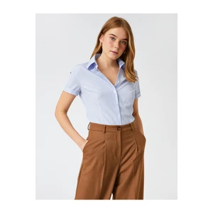 Koton Shirt - Blue - Regular fit