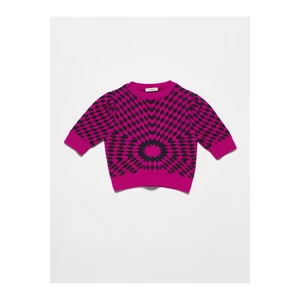 Dilvin Sweater - Bordeaux - Regular fit