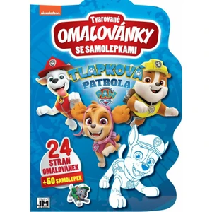Jiri Models Tvarované omalovánky Tlapková Patrola