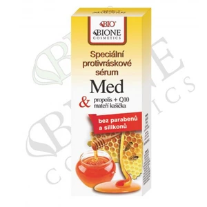 Bione Cosmetics Špeciálne protivráskové sérum s propolisom a materskou kašičkou Med + Q10 40 ml