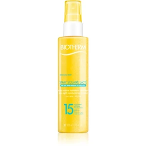 Biotherm Spray Solaire Lacté hydratačný sprej na opaľovanie SPF 15 200 ml