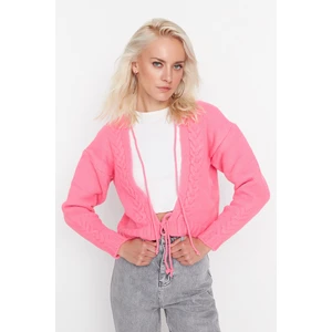 Trendyol Cardigan - Pink - Regular fit