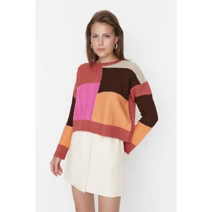 Trendyol Sweater - Orange - Regular fit