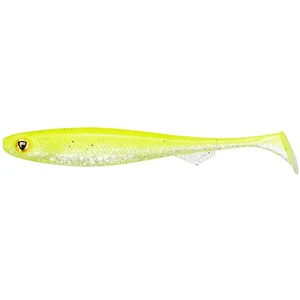 Fox rage gumová nástraha slick shads ultra uv chartreuse ayu - 7 cm