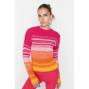 Trendyol Sweater - Pink - Regular fit