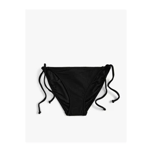 Koton Basic Bikini Bottoms with Tie Details on the Textured Sides.