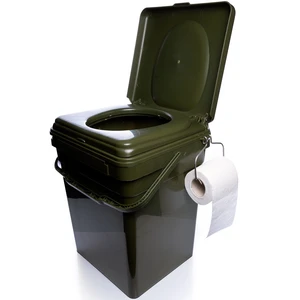 Ridgemonkey toaletné sedátko cozee + vedro modular bucket 30l - toilet seat full kit