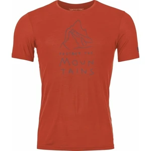 Ortovox 150 Cool MTN Protector TS M Cengia Rossa M T-shirt