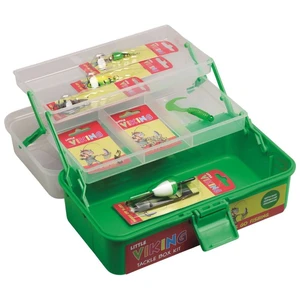 Kinetic kufrík little viking tackle box kit green