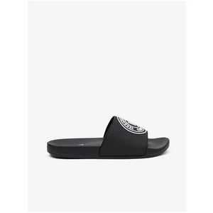 Black Mens Slippers Versace Jeans Couture Fondo Slide - Men