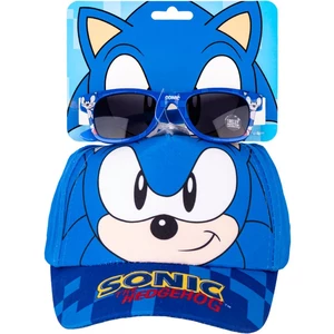 Sonic the Hedgehog Set Cap & Sunglasses sada pro děti 3+ years Size 53 cm 2 ks
