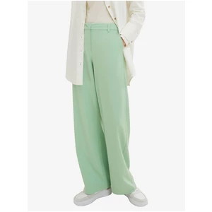 Light Green Women's Wide Pants Tom Tailor - Women