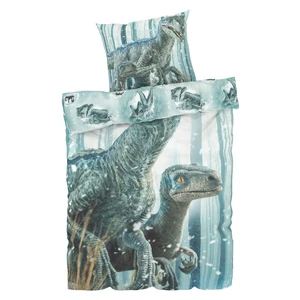 Edoti Cotton bed linen Dinosaur