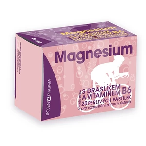 Rosenpharma Rosen Magnesium 300 mg perlivé pastilky 20 ks