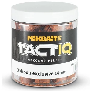 Mikbaits měkčené pelety tactiq 250 ml 14 mm-jahoda exclusive