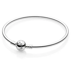 Pandora Pevný stříbrný náramek 590713 19 cm