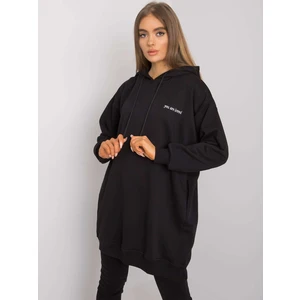 Women's black hoodie