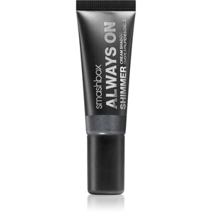 Smashbox Always On Shimmer Cream Shadow trblietavé tekuté očné tiene odtieň Charcoal Shimmer 10 ml