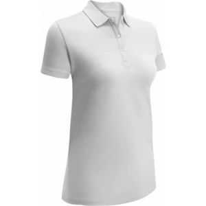 Callaway Womens Swing Tech Solid Polo Alb strălucitor XS