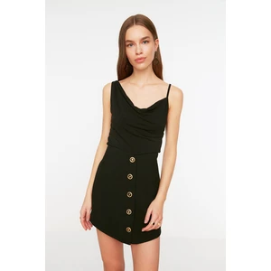 Trendyol Blouse - Black - Fitted