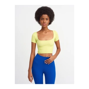 Dilvin Blouse - Yellow - Regular fit
