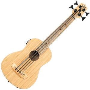 Kala U-Bass Bamboo Basové ukulele Natural