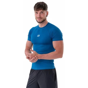 Nebbia Functional Slim-fit T-shirt Blue L
