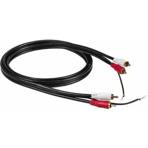 Oehlbach RCA Phono Cable 2,5 m Bílá-Černá-Červená