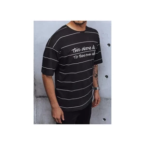 Black Dstreet RX4637z men's T-shirt with print